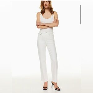 Denim Forum | Arlo High Rise Straight 28L Jeans